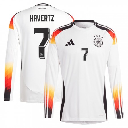 Tyskland Kai Havertz 7 Hjemmebanesæt EM 2024 Langærmet